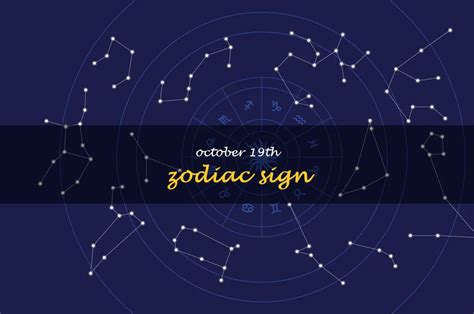 oct 19th zodiac sign